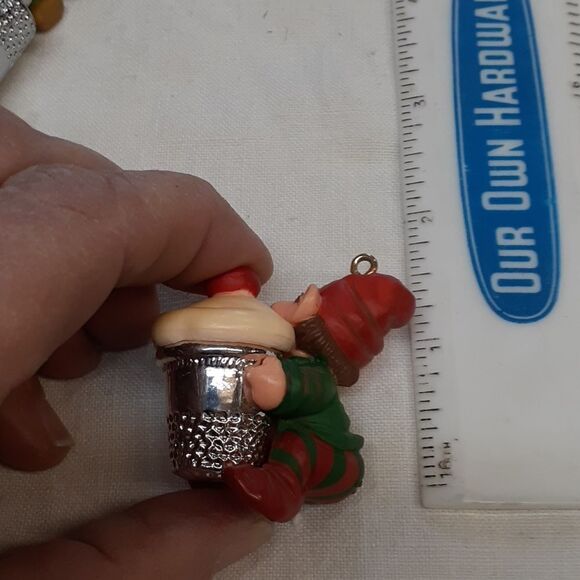 Lot/Set of 3 Grandeur Noel Christmas Ornaments. - Picture 6 of 8